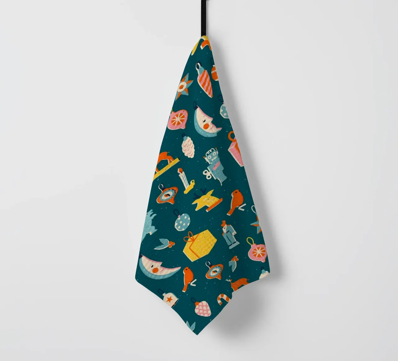Christmas Pattern No 23 canovaccio da cucina da treechild