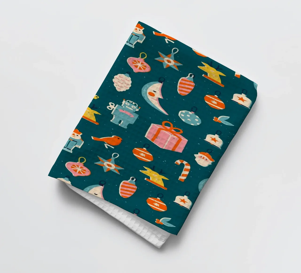 Christmas Pattern No 23 canovaccio da cucina da treechild