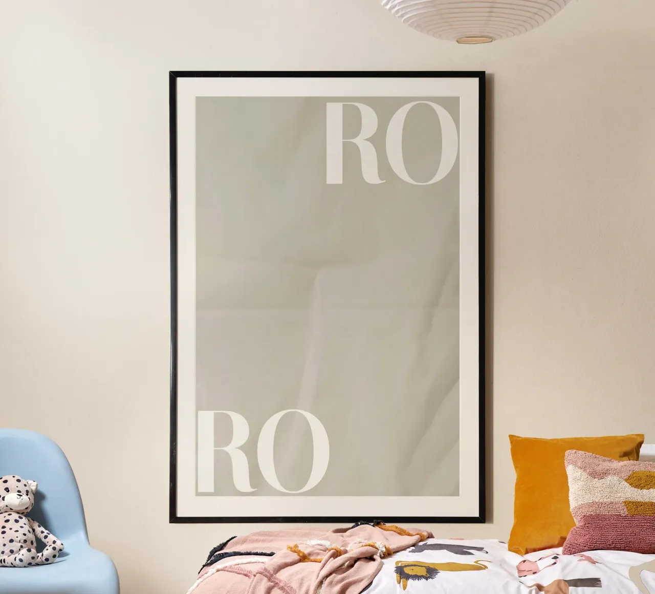 RO poster con telaio in legno da treechild