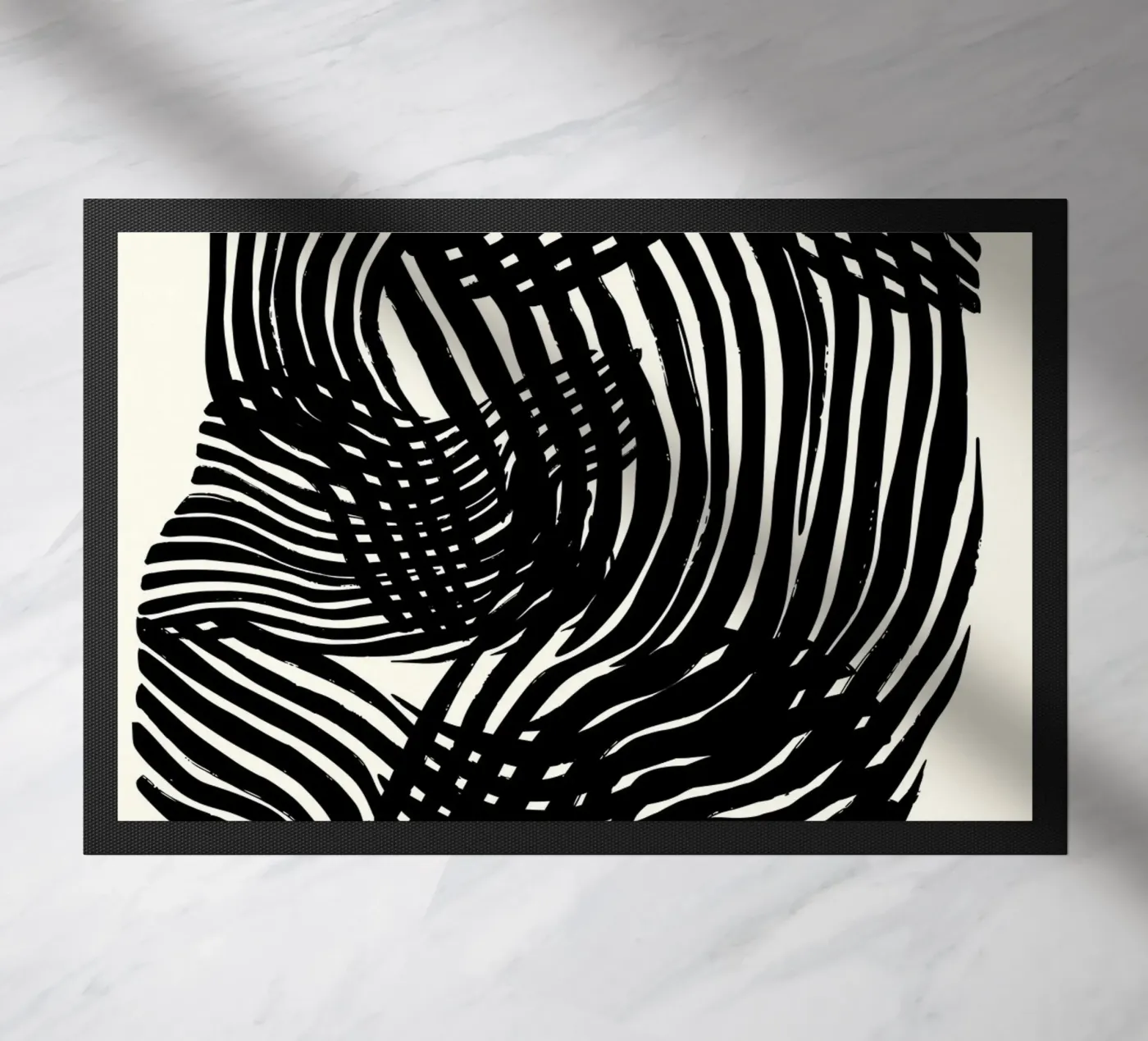 Equilibrium doormat by RS LAB STUDIO