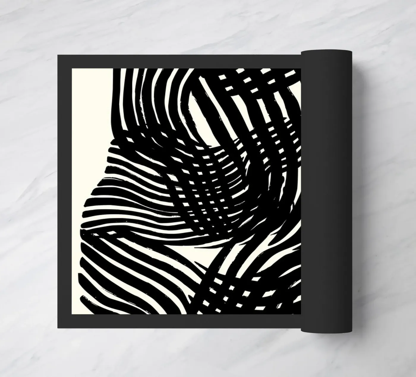 Equilibrium doormat by RS LAB STUDIO