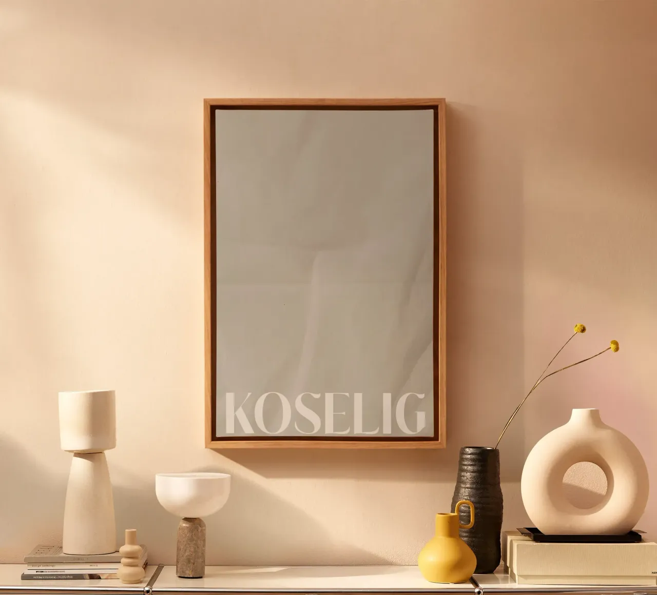 KOSELIG tela con Cornice a cassetta da treechild