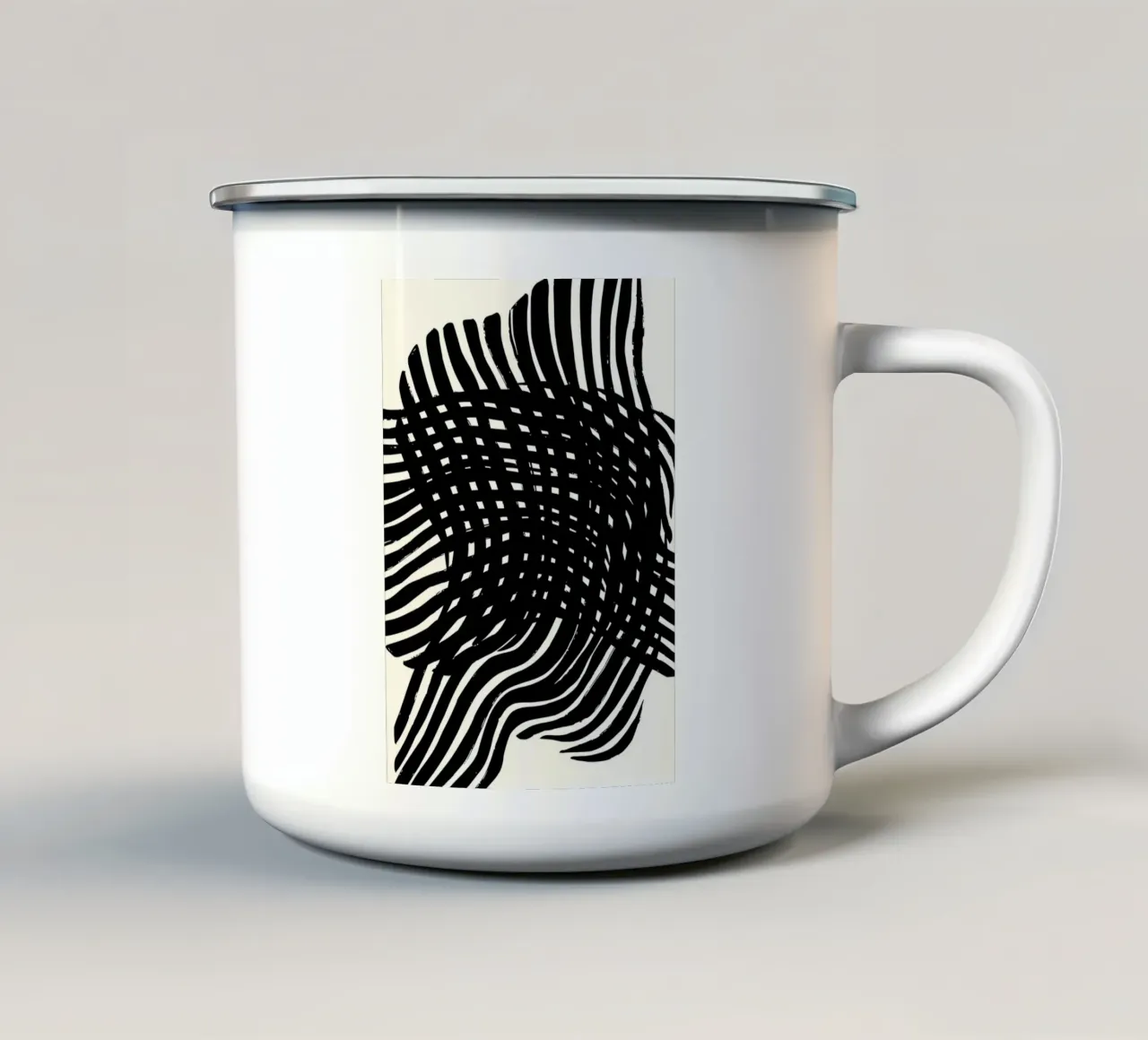 Gravitations tazza in smalto da RS LAB STUDIO