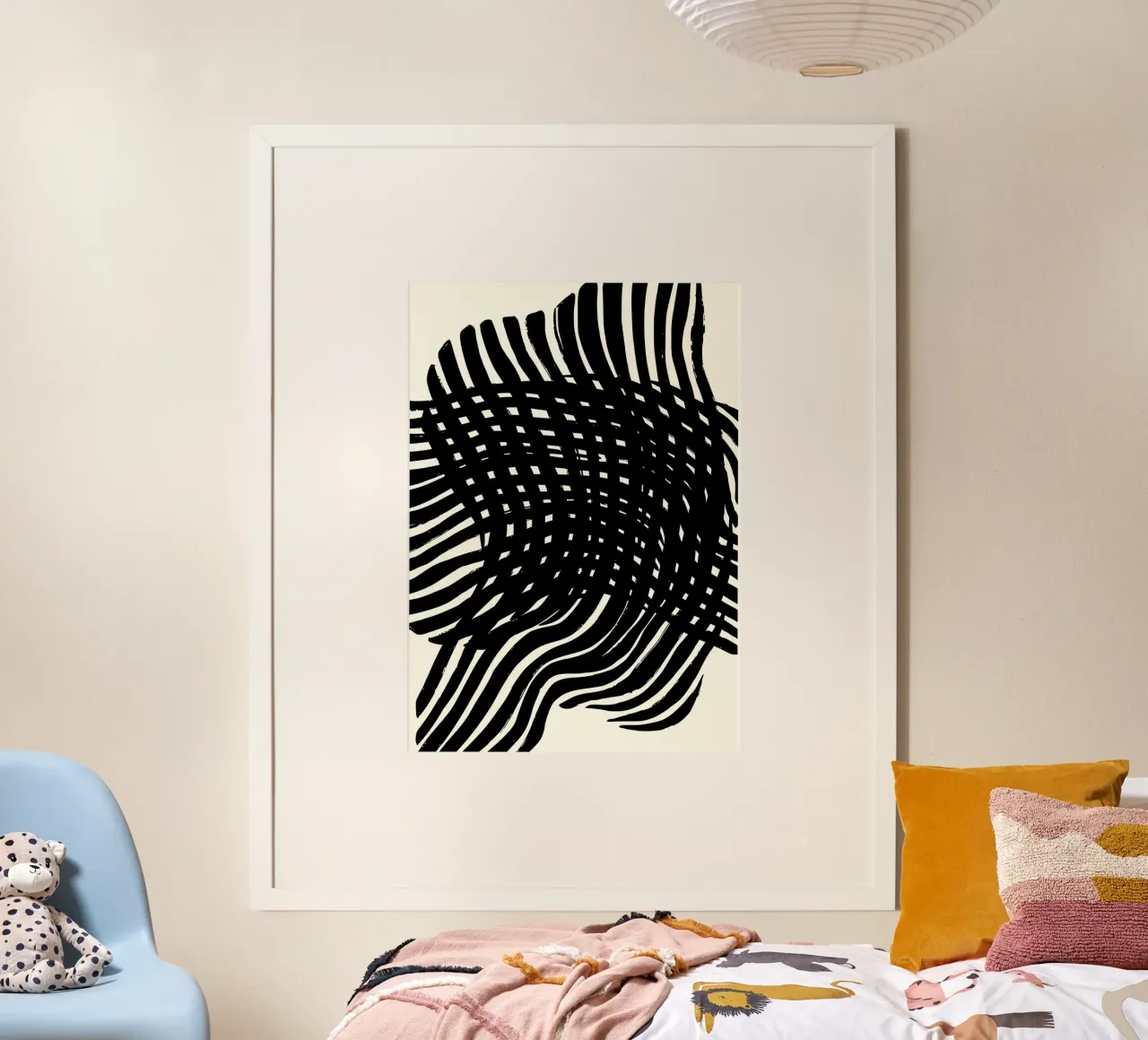 Gravitations poster con telaio in plastica da RS LAB STUDIO