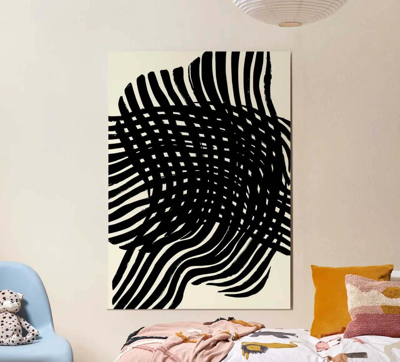 Gravitations poster con telaio in plastica da RS LAB STUDIO