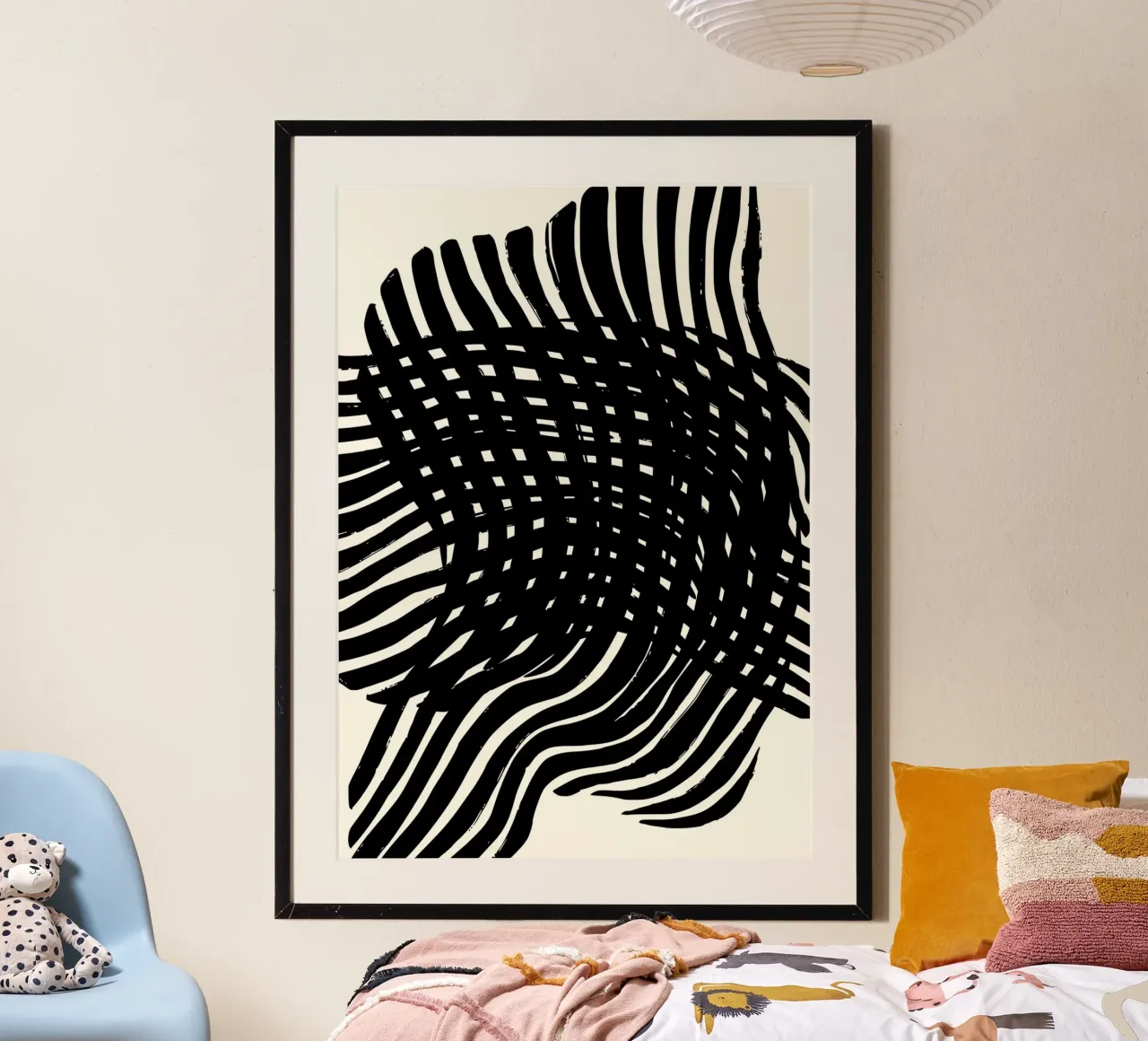 Gravitations poster con telaio in plastica da RS LAB STUDIO