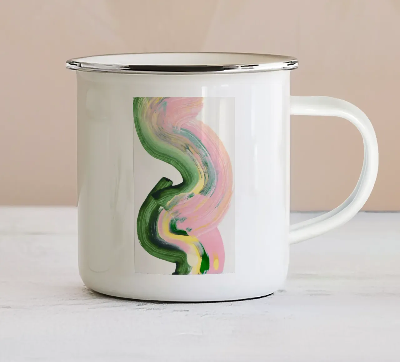 Color Clash tazza in smalto da RS LAB STUDIO
