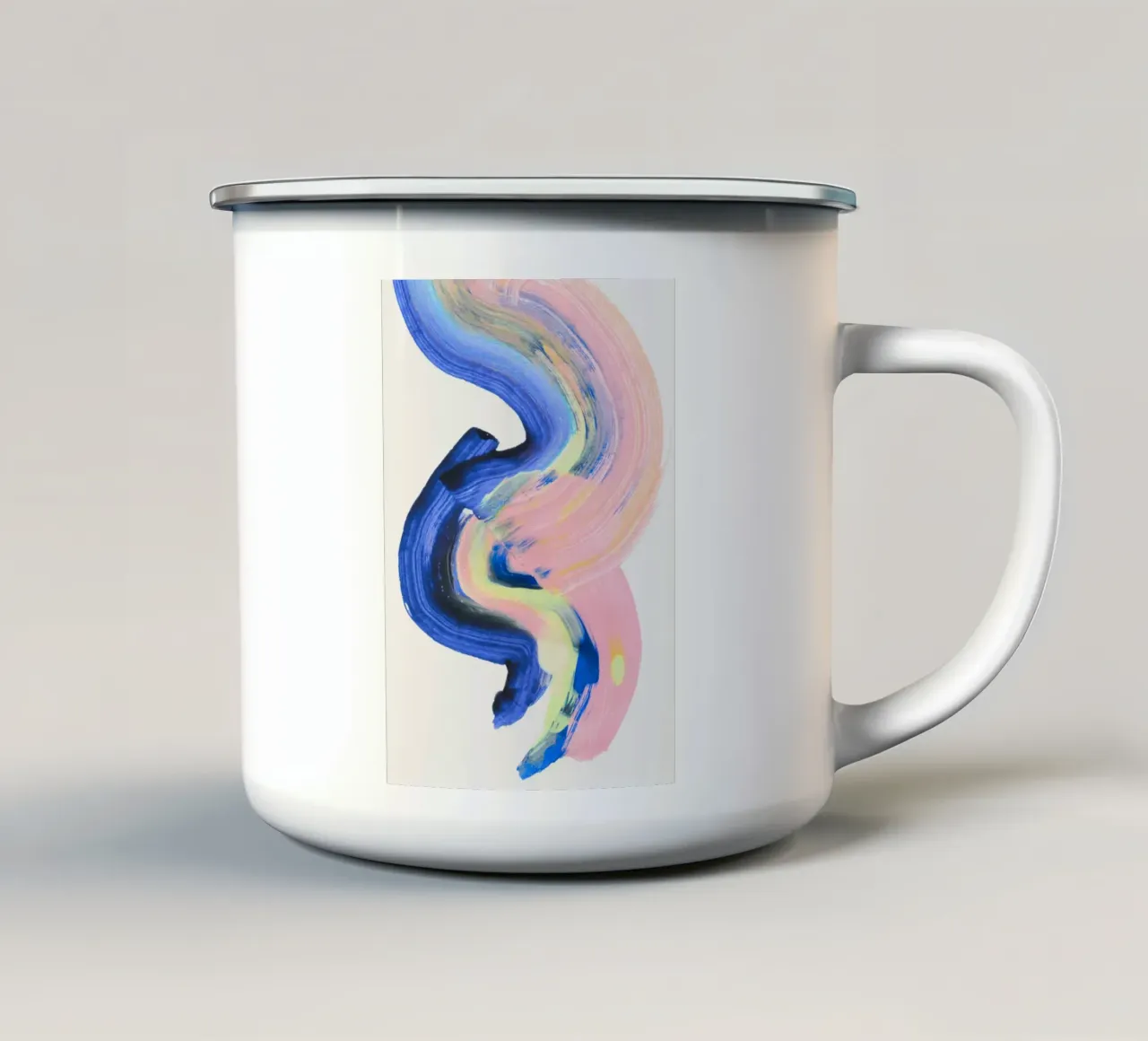 Fragments Liquides tazza in smalto da RS LAB STUDIO