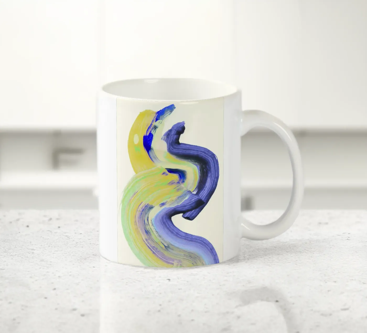 Nébuleuse Structurée ceramic mug by RS LAB STUDIO