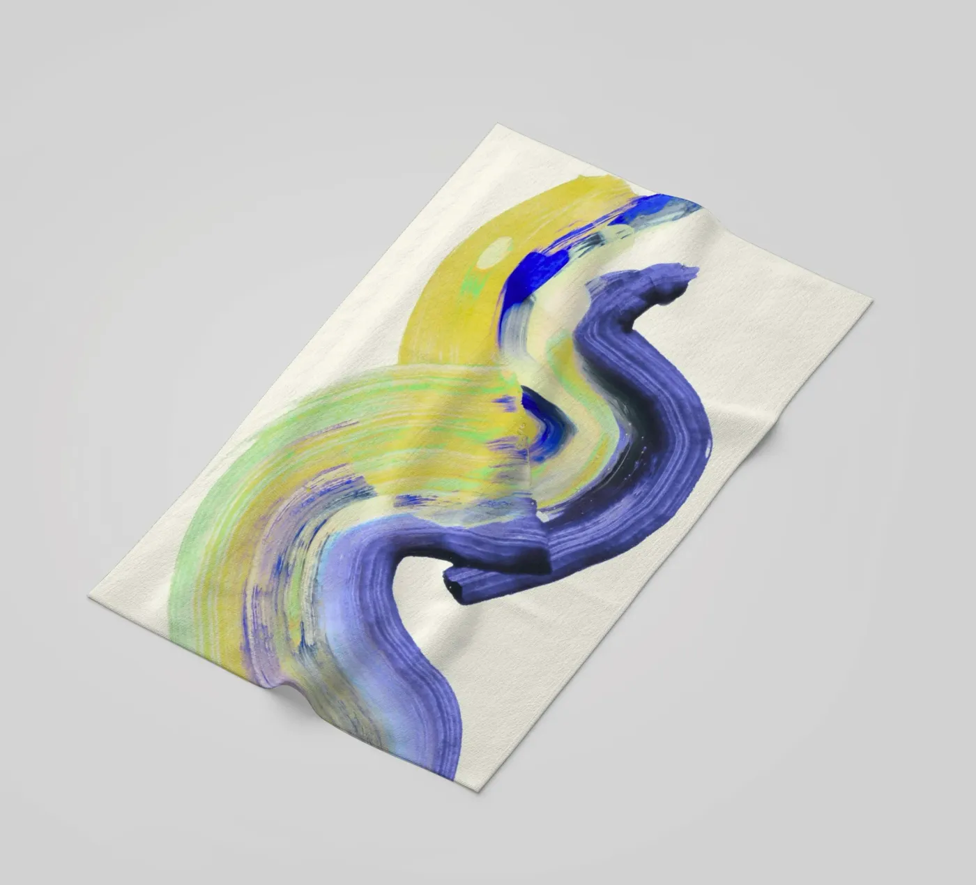 Nébuleuse Structurée beach towel by RS LAB STUDIO