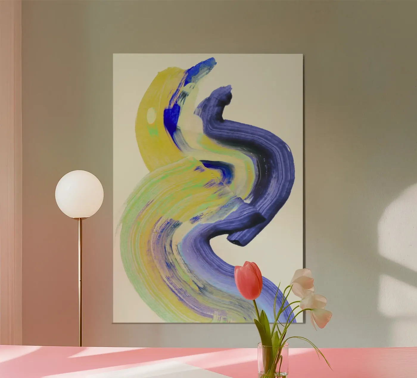 Nébuleuse Structurée Poster von RS LAB STUDIO