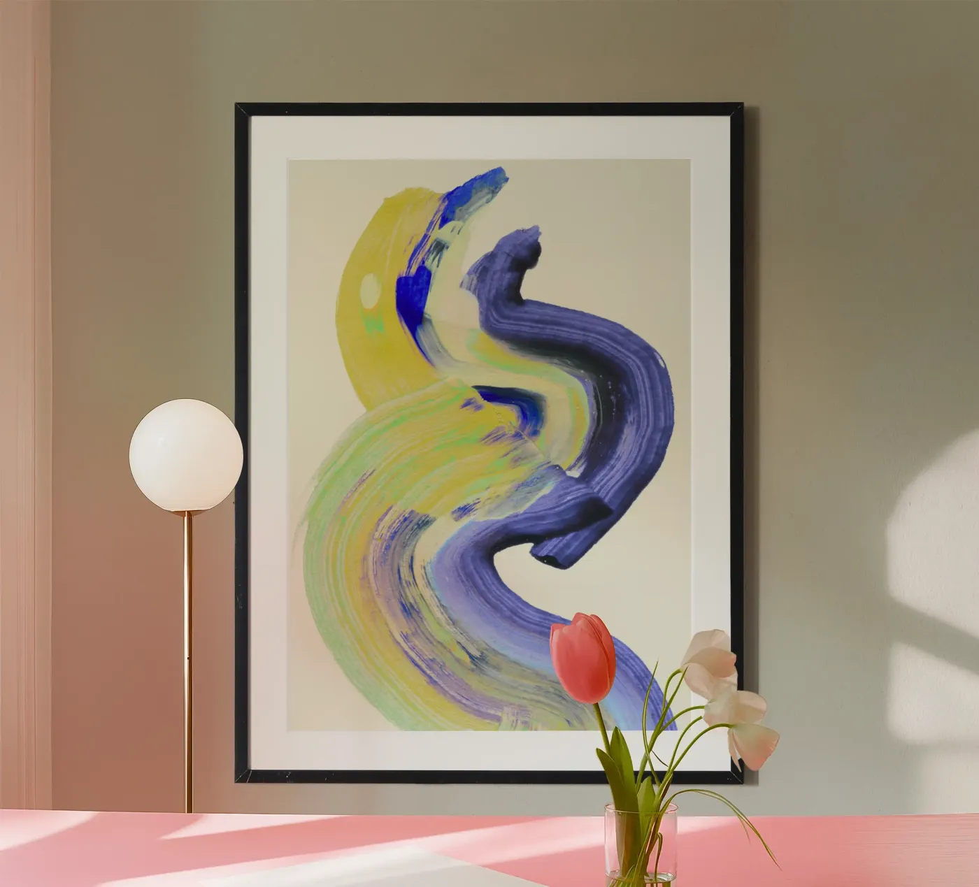 Nébuleuse Structurée Poster von RS LAB STUDIO