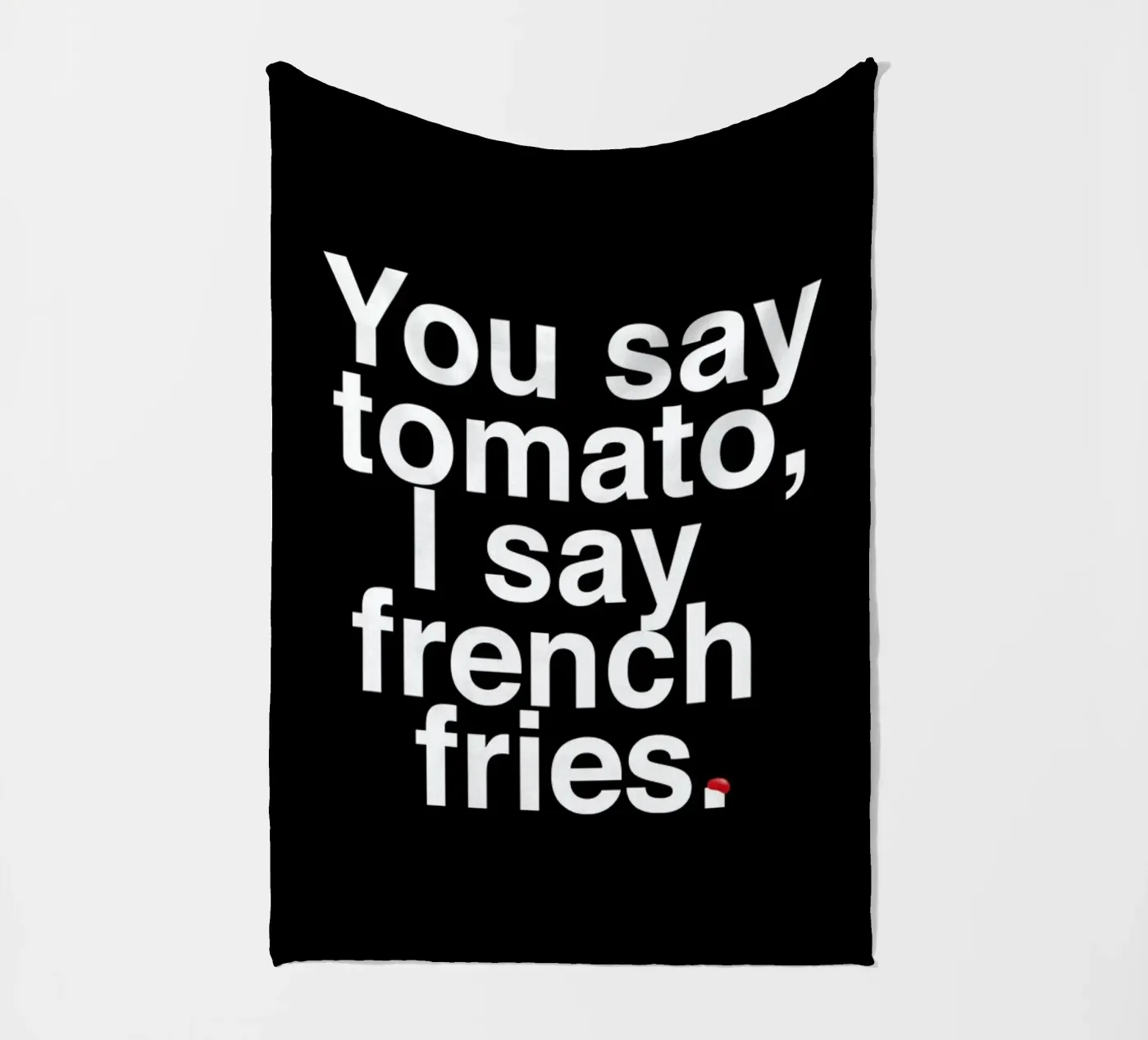Tomato Fleecedecke von LeDieg