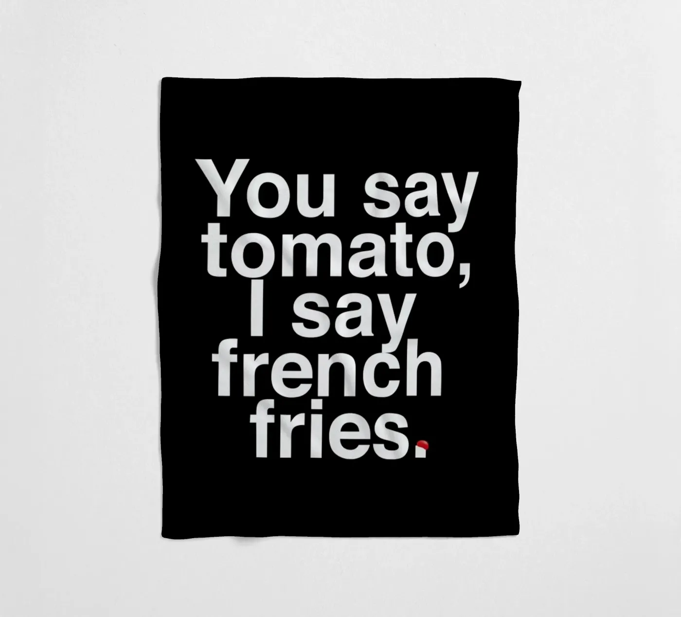 Tomato Fleecedecke von LeDieg