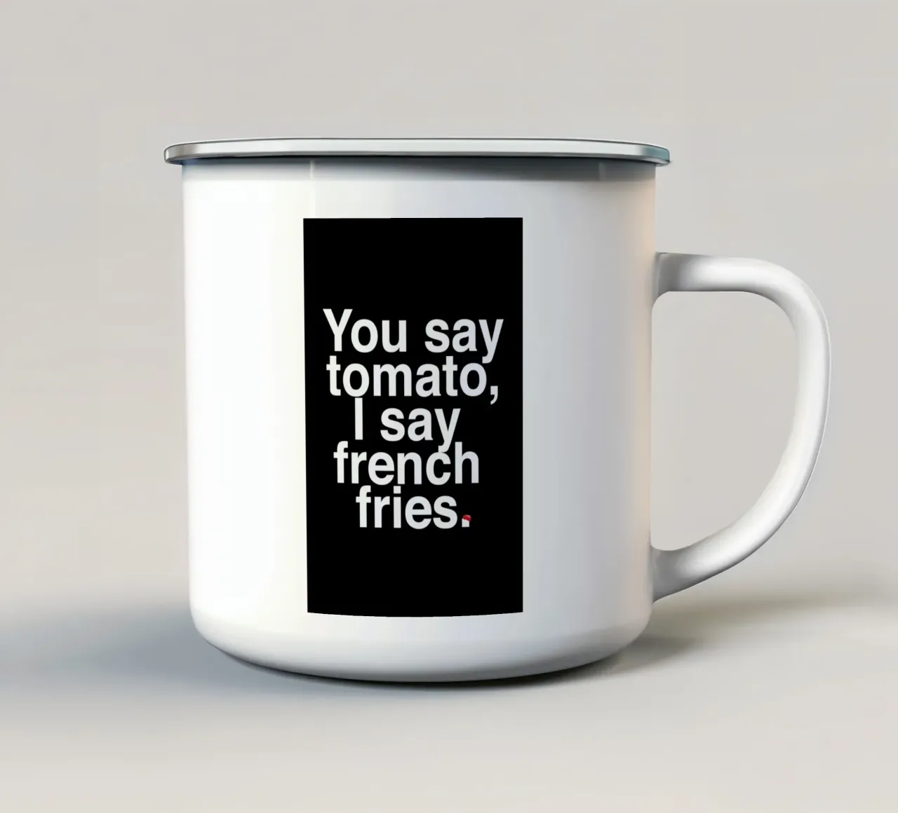 Tomato tazza in smalto da LeDieg