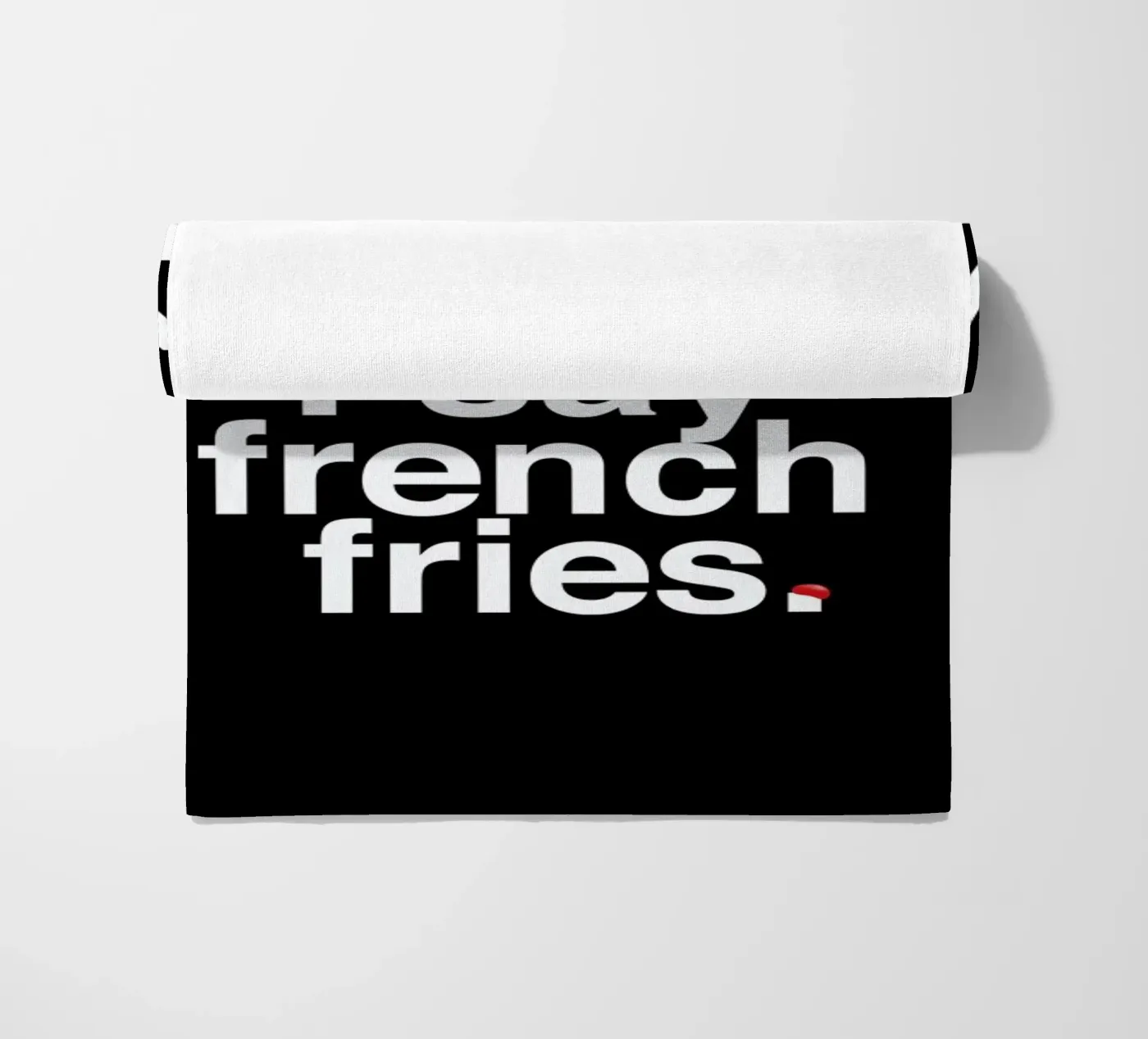 Tomato beach towel by LeDieg
