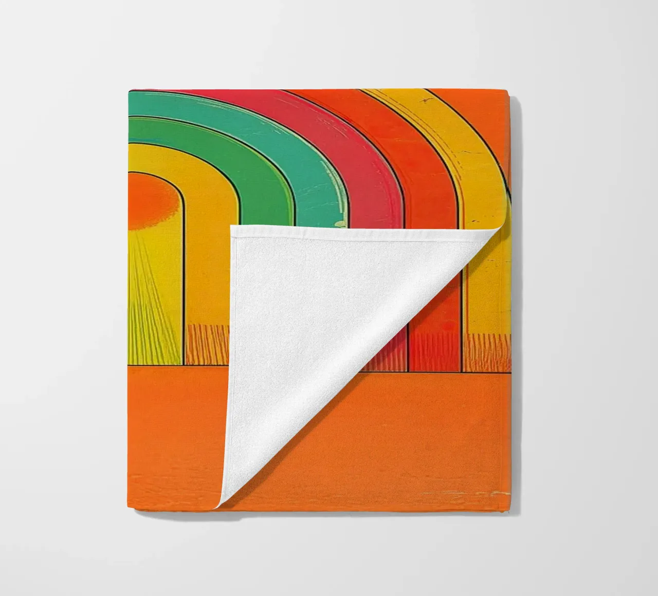 GOOD VIBES ONLY Creative Retro e Vintage Typography Canvas telo mare da Kaji