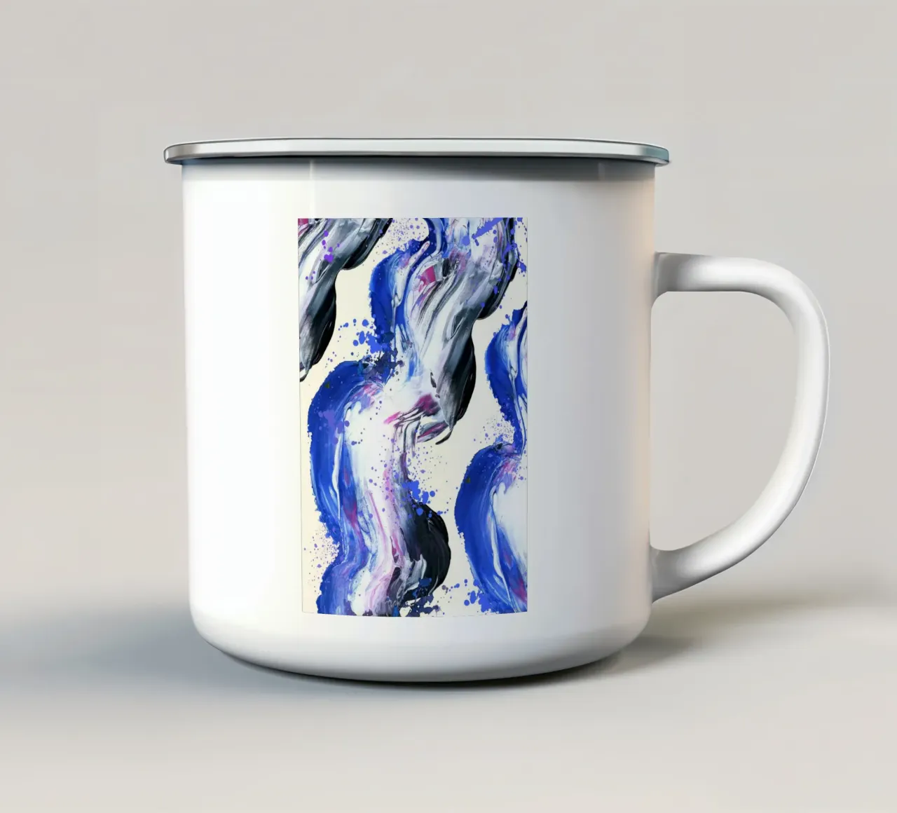 Fusion Chromatique tazza in smalto da RS LAB STUDIO