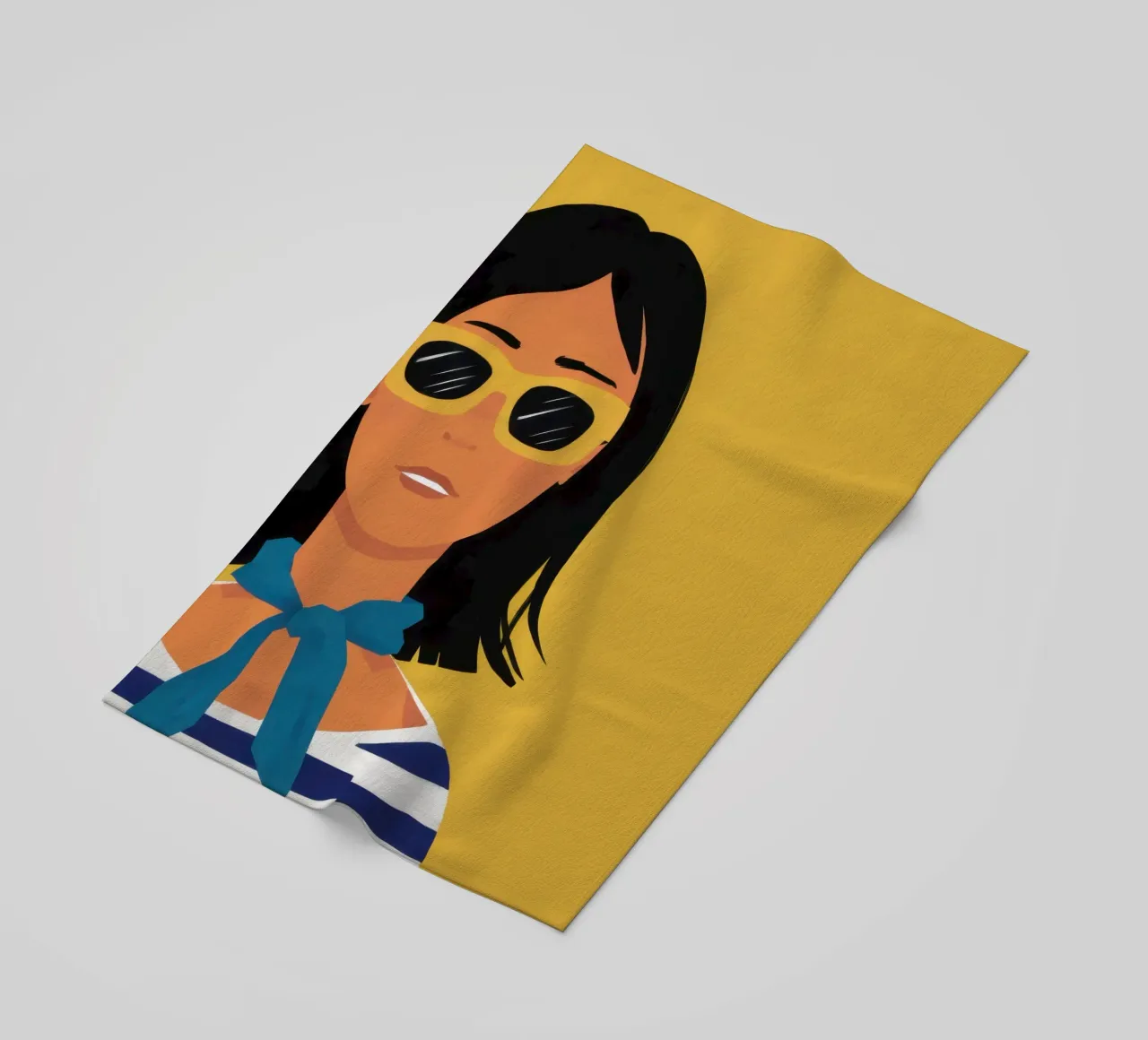 Fiducia nella Golden Hour telo mare da Selene Shade