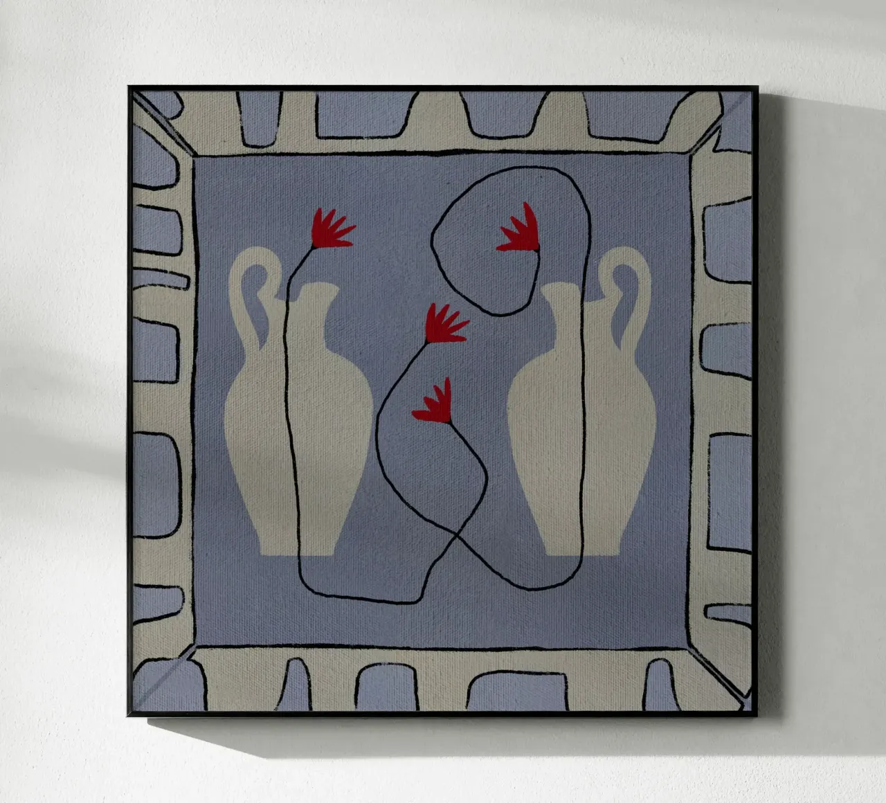 Out-of-Vase Blooms 11 plexiglass da Shatha Al Dafai