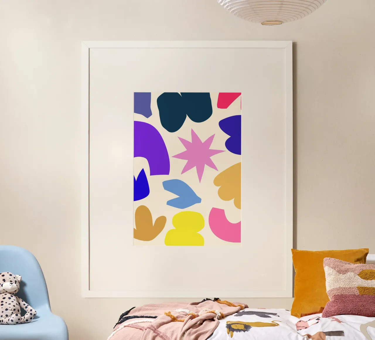 Geometric Pulse poster da RS LAB STUDIO