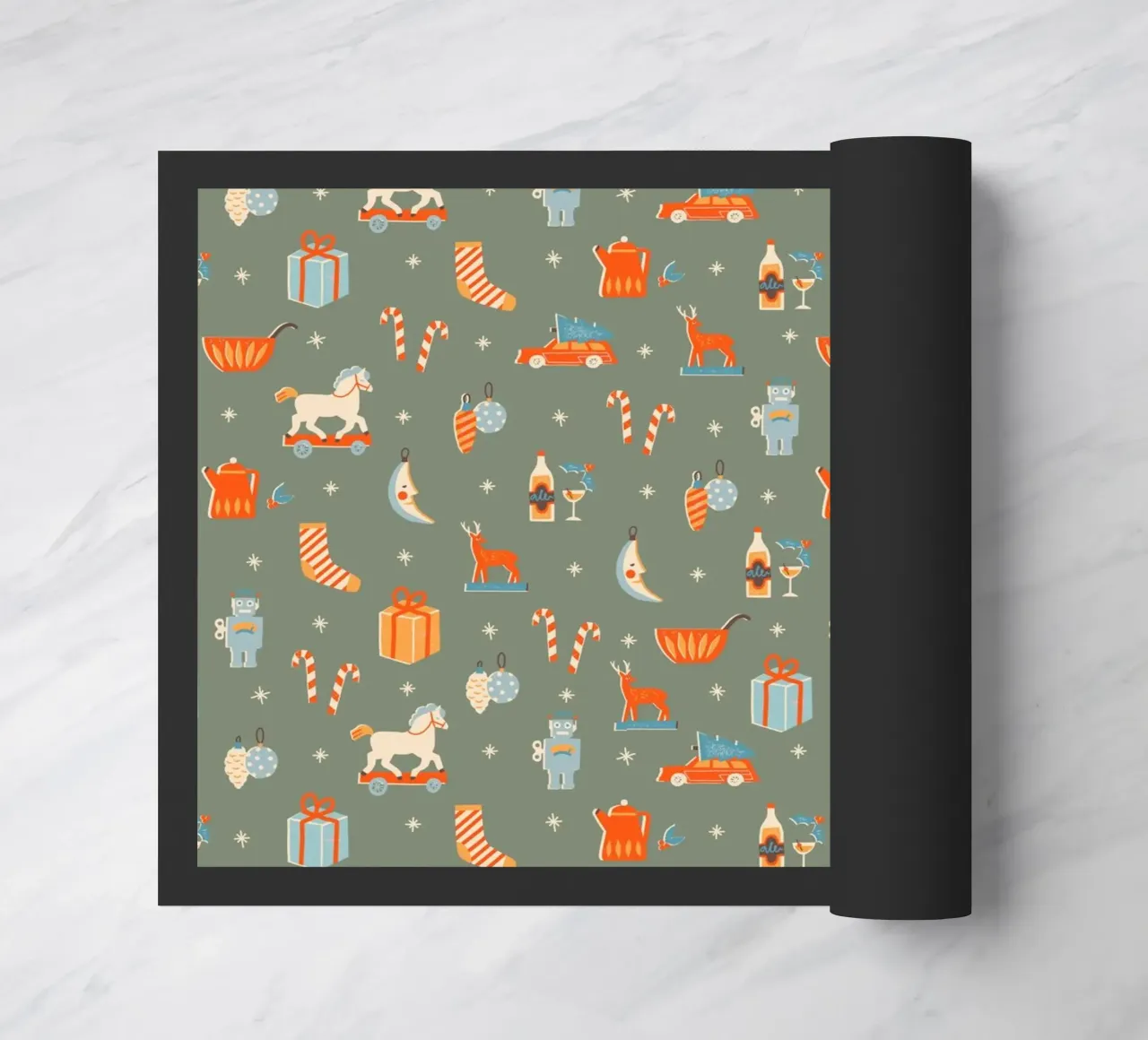 Christmas Pattern No 24 zerbino da treechild