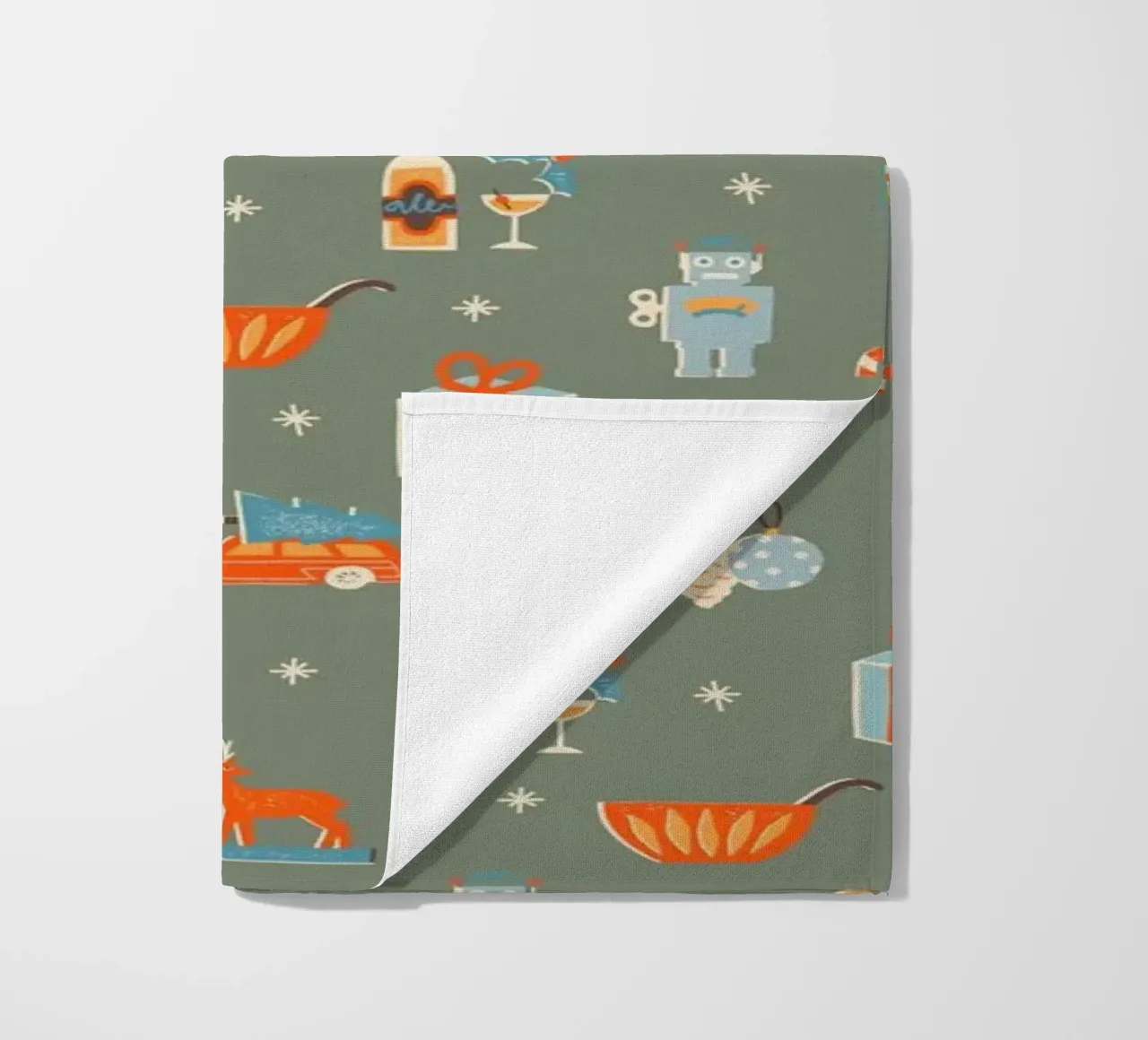 Christmas Pattern No 24 telo mare da treechild