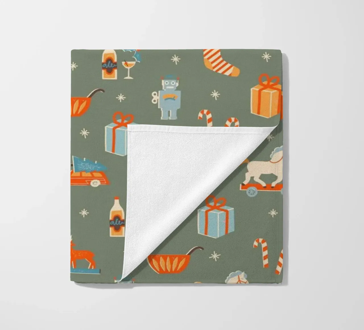 Christmas Pattern No 24 telo mare da treechild