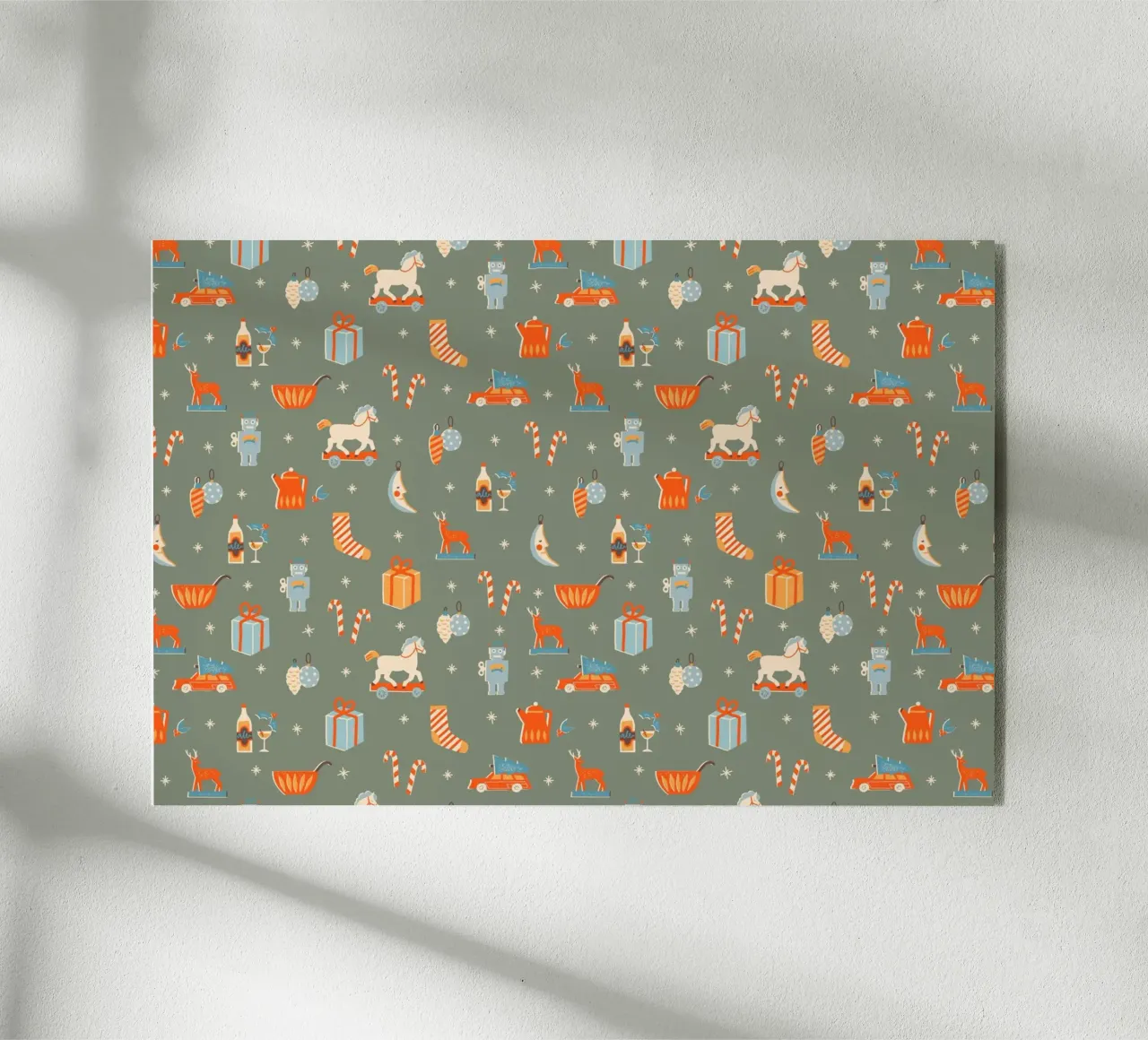 Christmas Pattern No 24 plexiglass da treechild