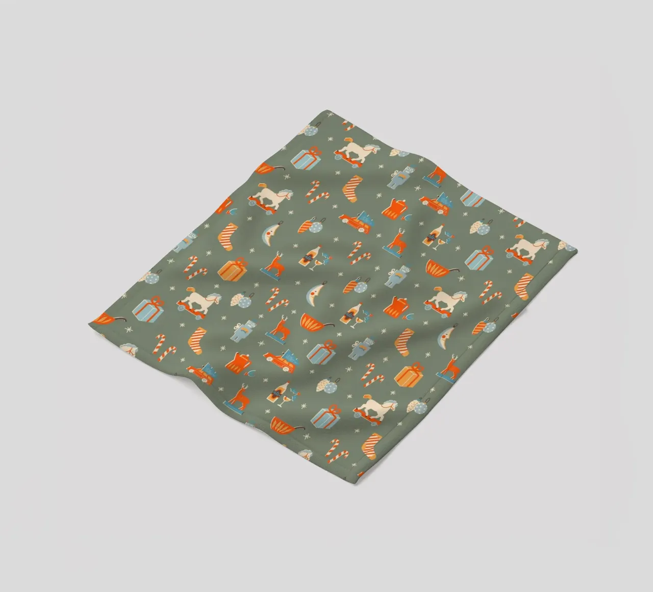 Christmas Pattern No 24 coperta in pile da treechild