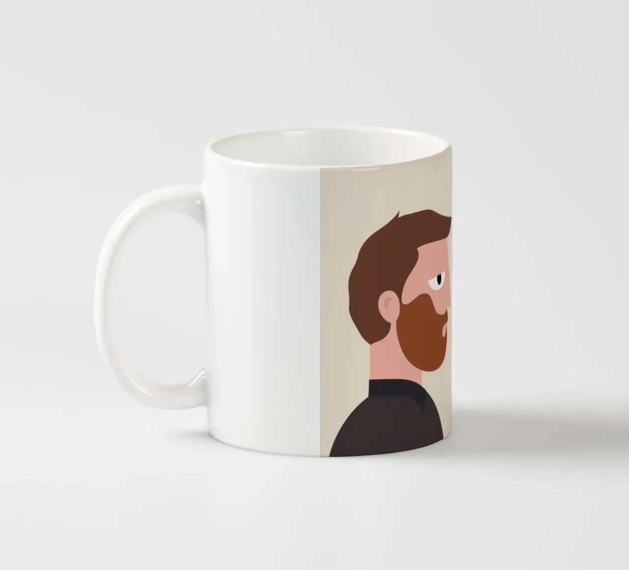 Sguardo intimo e amorevole tazza in ceramica da Gaia Viesta