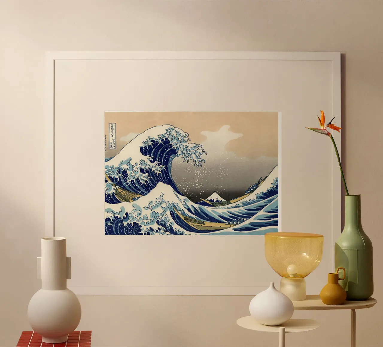 Onda Hokusai poster da HKS JAPANESESTORE