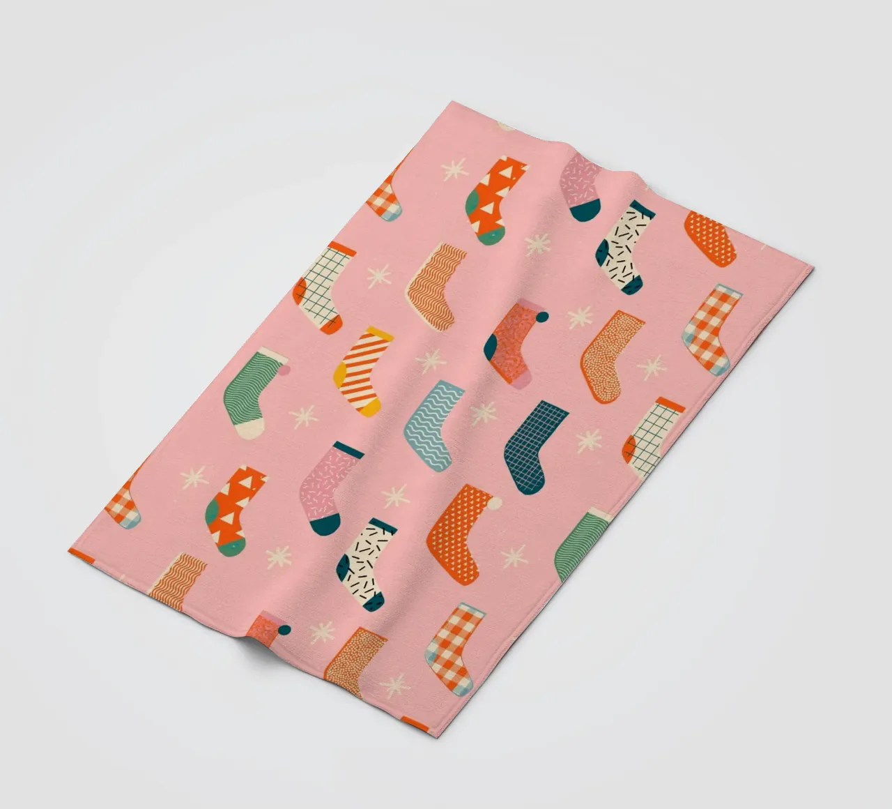 Christmas Pattern No 25 coperta in pile da treechild
