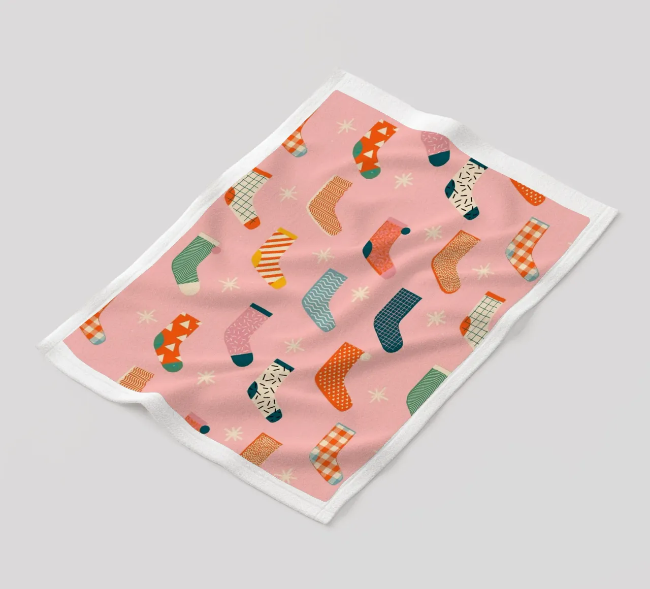 Christmas Pattern No 25 coperta in pile da treechild