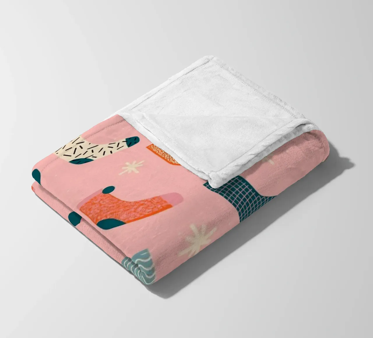 Christmas Pattern No 25 coperta in pile da treechild
