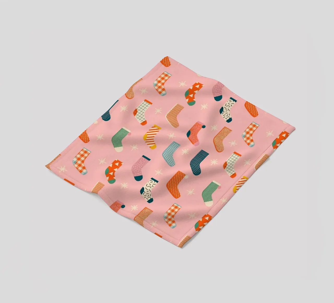 Christmas Pattern No 25 coperta in pile da treechild