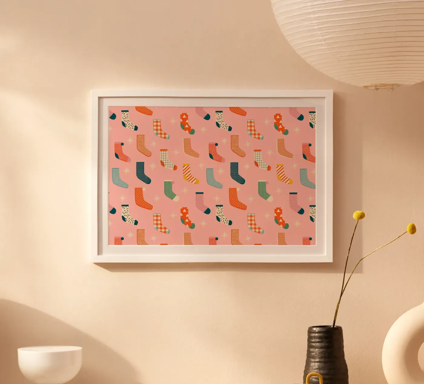 Christmas Pattern No 25 poster da treechild