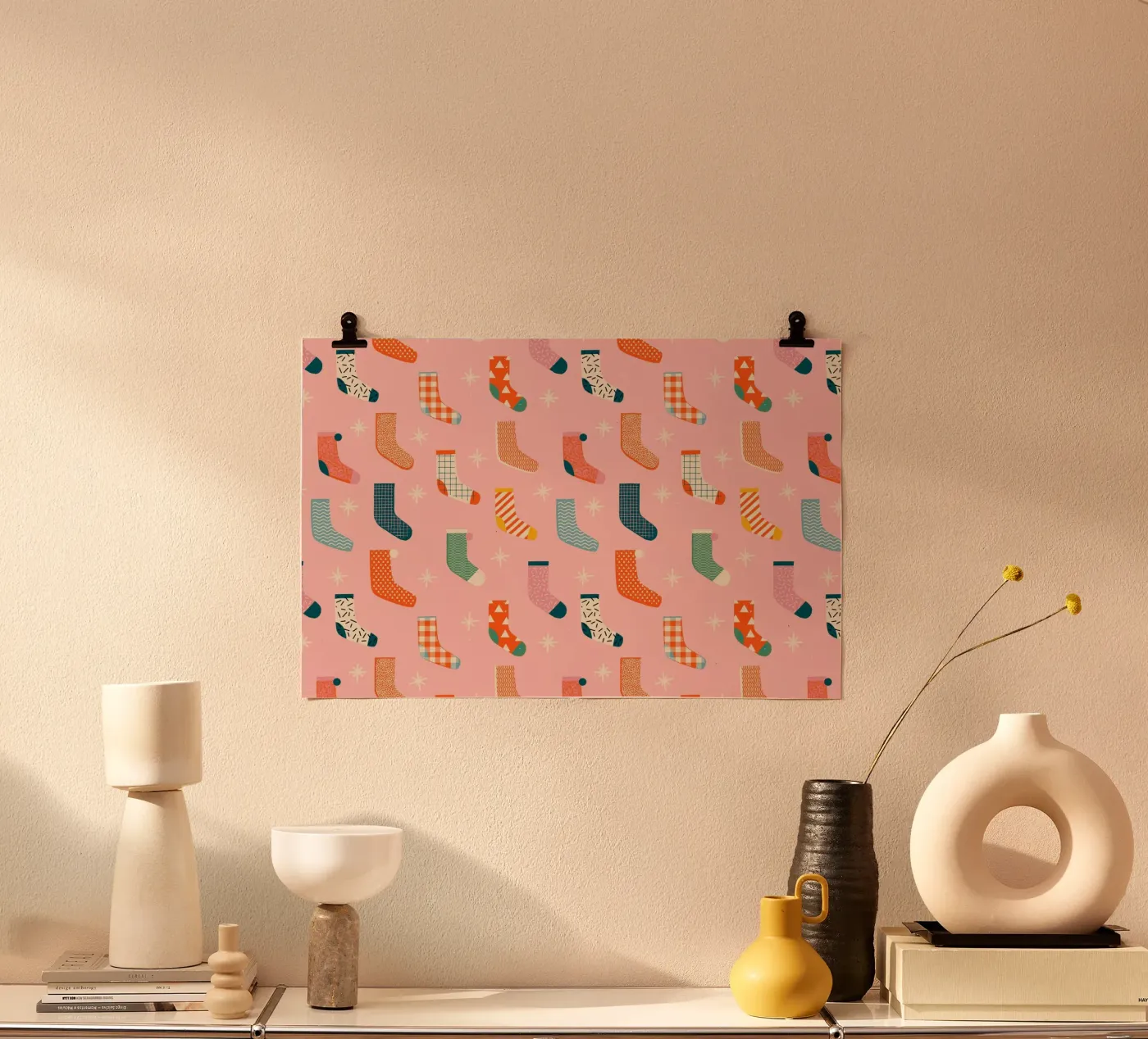Christmas Pattern No 25 poster da treechild