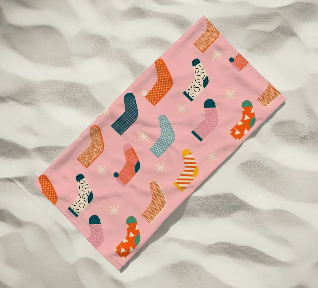 Christmas Pattern No 25 telo mare da treechild