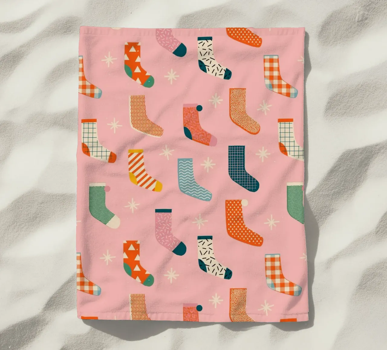 Christmas Pattern No 25 telo mare da treechild