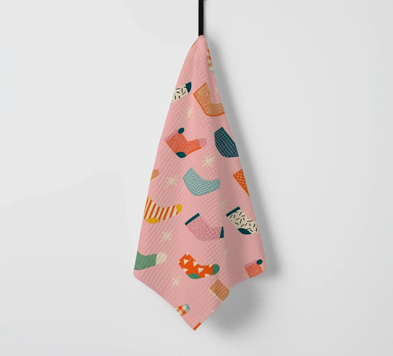 Christmas Pattern No 25 canovaccio da cucina da treechild