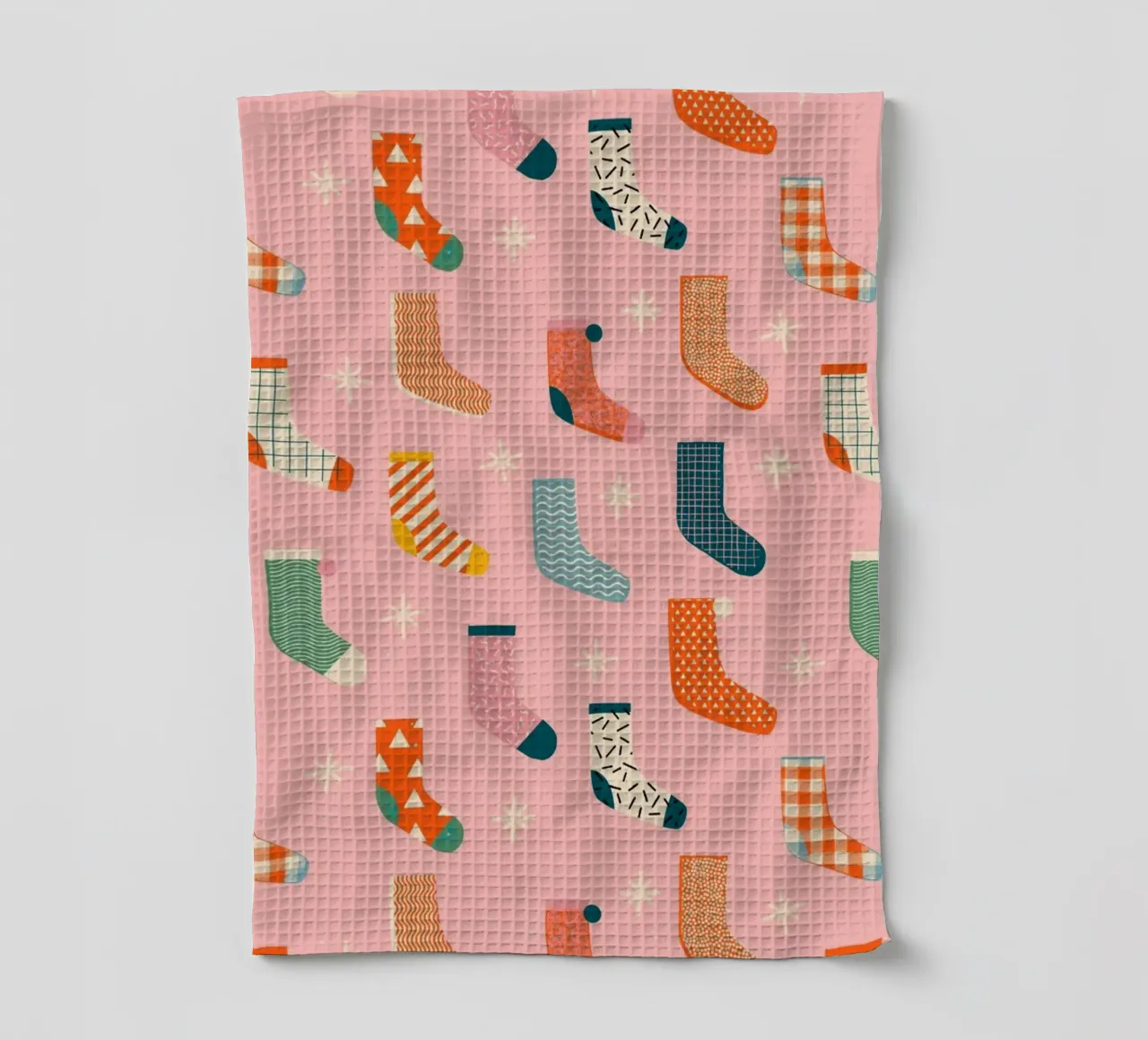 Christmas Pattern No 25 canovaccio da cucina da treechild