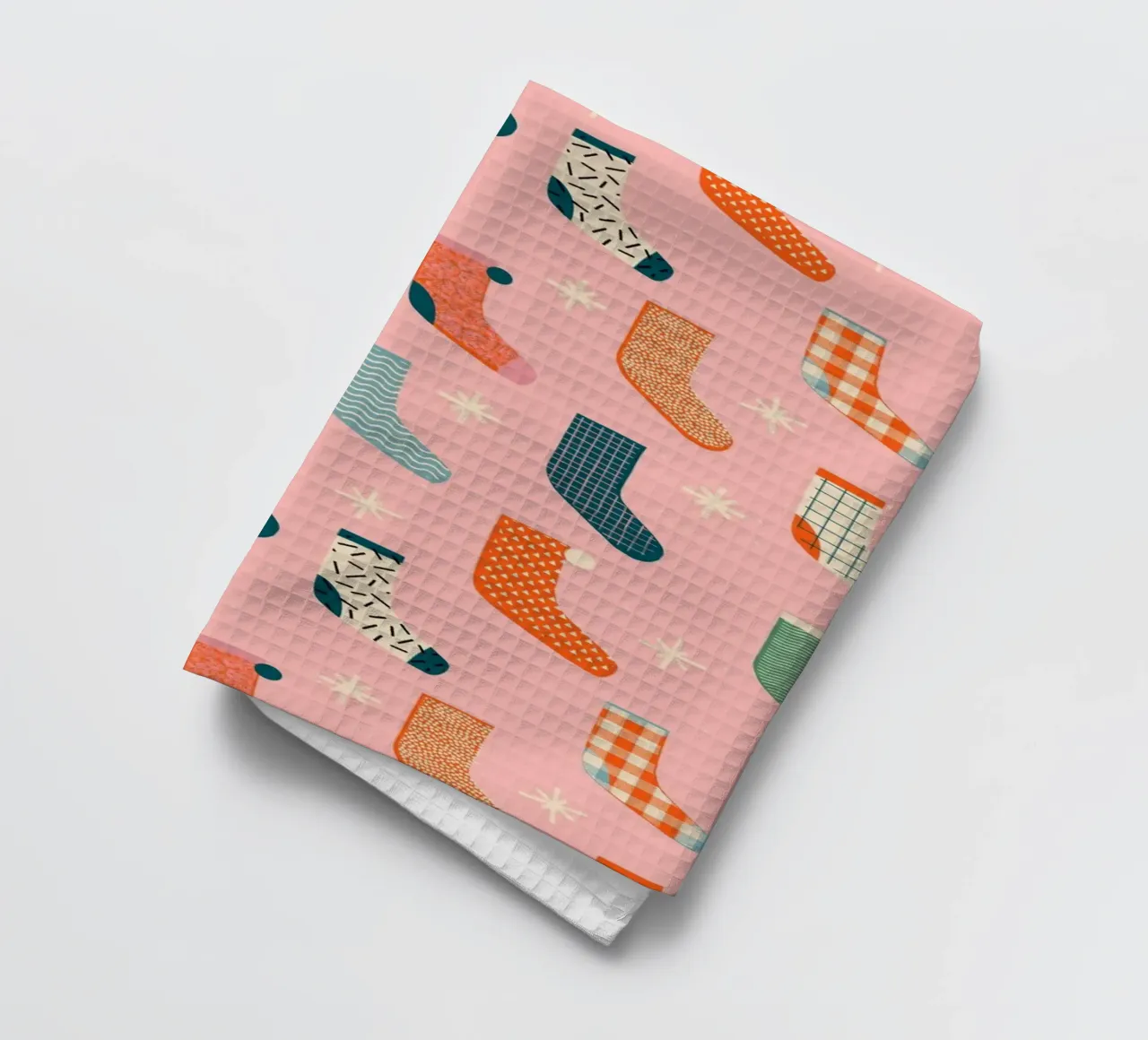 Christmas Pattern No 25 canovaccio da cucina da treechild