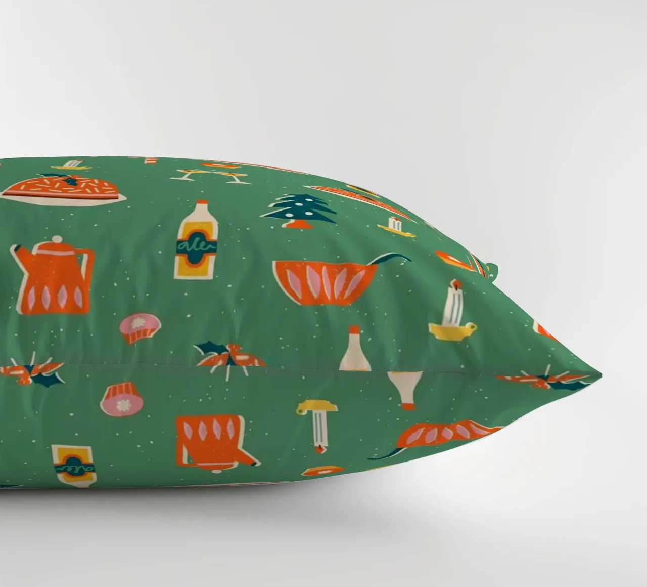 Christmas Pattern No 26 cuscino da treechild