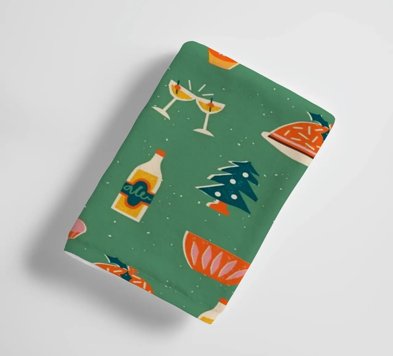 Christmas Pattern No 26 asciugamano da bagno da treechild