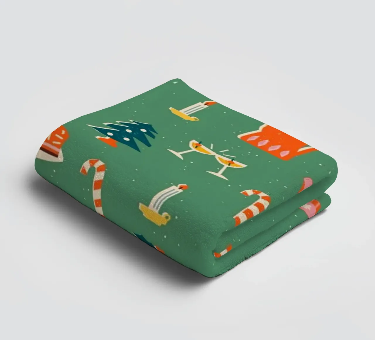 Christmas Pattern No 26 asciugamano da bagno da treechild