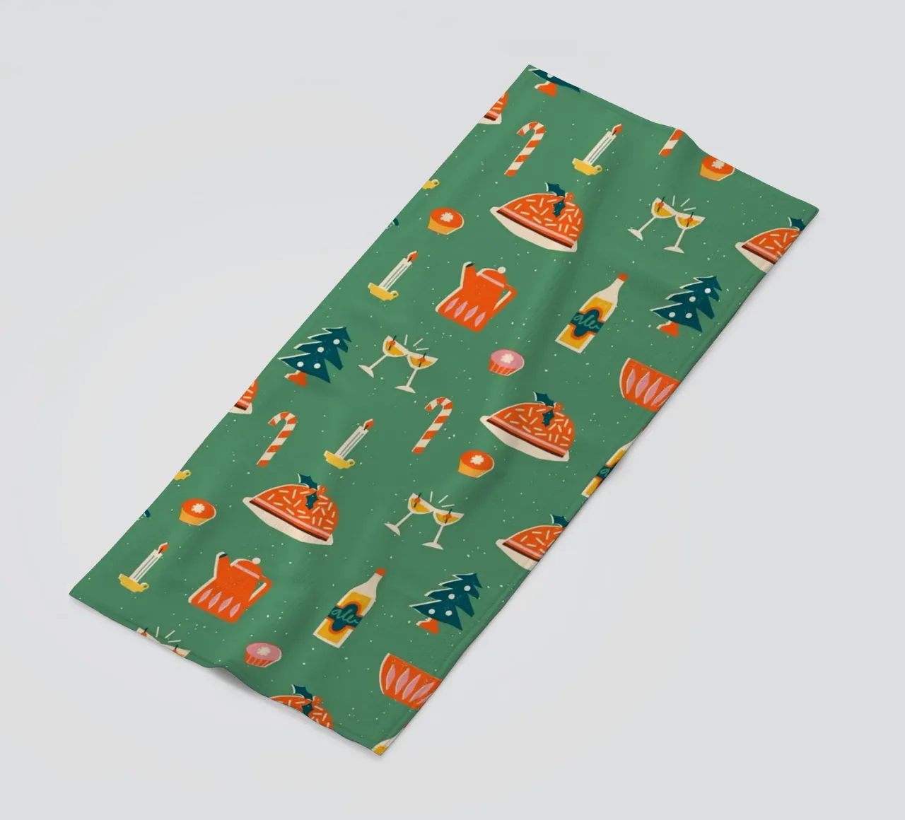 Christmas Pattern No 26 telo mare da treechild