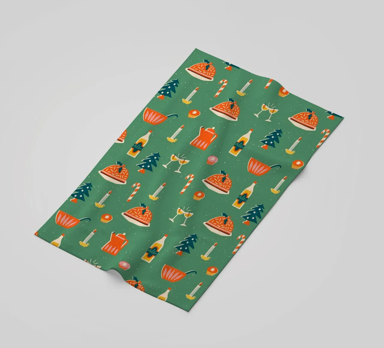 Christmas Pattern No 26 telo mare da treechild