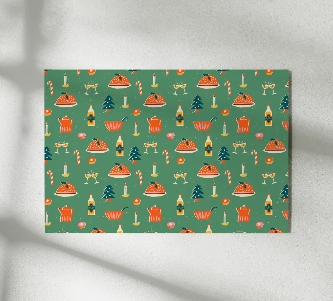 Christmas Pattern No 26 plexiglass da treechild