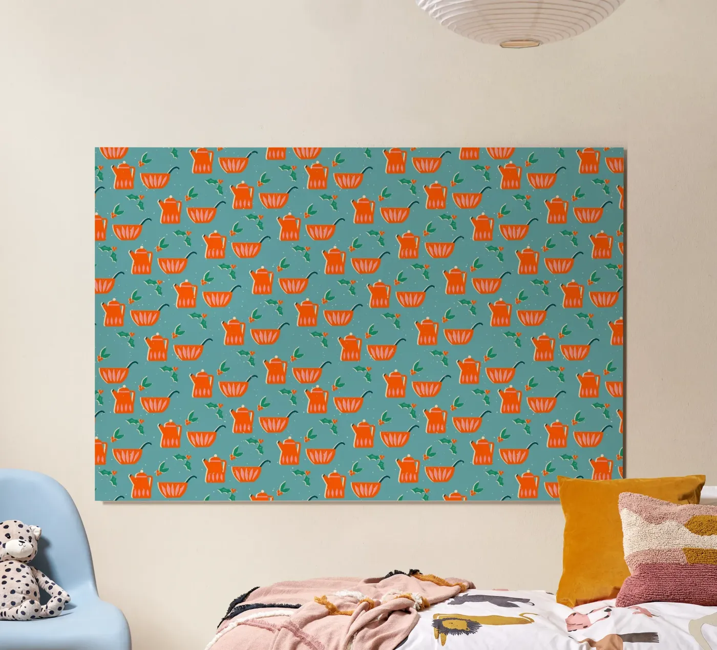 Christmas Pattern No 27 poster da treechild